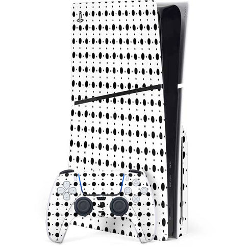 Grid Dot PS5 Slim Disk Bundle Skin