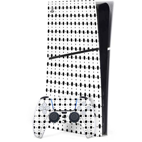 Grid Dot PS5 Slim Digital Edition Console Skin