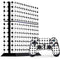 Grid Dot Polka Dot PS4 Console and Controller Bundle Skin