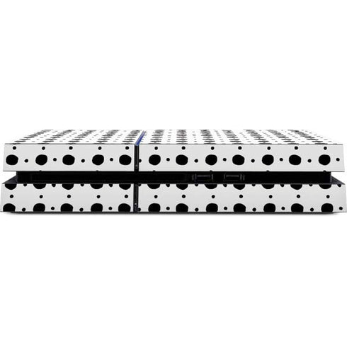 Grid Dot Polka Dot PS4 Console Skin
