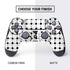 Grid Dot Polka Dot PS4 Controller Skin