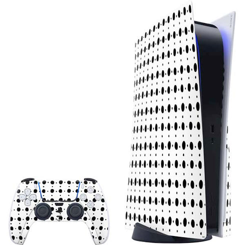 Grid Dot Polka Dot PS5 Bundle Skin