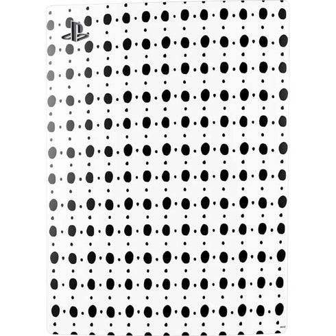 Grid Dot Polka Dot PS5 Console Skin