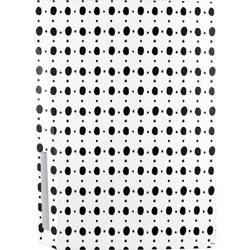 Grid Dot Polka Dot PS5 Console Skin
