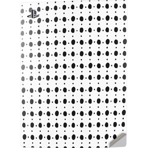 Grid Dot Polka Dot PS5 Digital Edition Console Skin