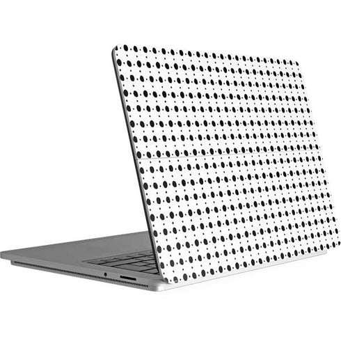 Grid Dot Polka Dot Surface Laptop Studio Skin