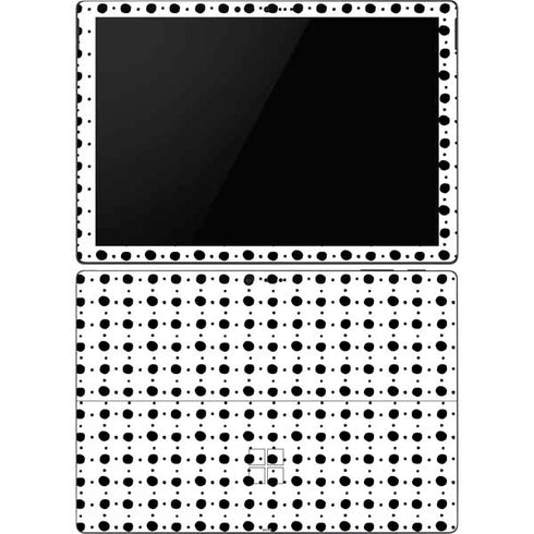 Grid Dot Polka Dot Surface Pro 6 Skin
