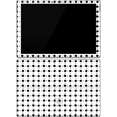 Grid Dot Polka Dot Surface Pro 7 Skin