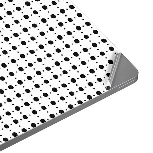Grid Dot Polka Dot Universal Laptop 15in (12.2 x 8.8in) Skin