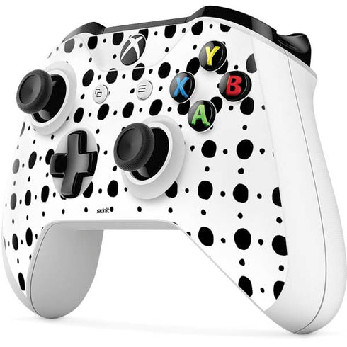 Grid Dot Polka Dot Xbox One S Controller Skin