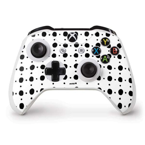 Grid Dot Polka Dot Xbox One S Controller Skin