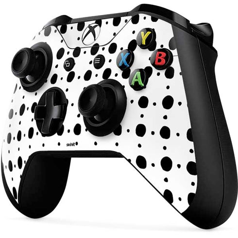 Grid Dot Polka Dot Xbox One X Controller Skin