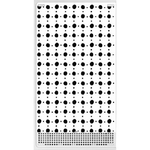 Grid Dot Polka Dot Xbox Series S Console Skin
