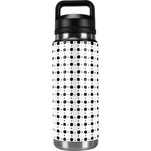 Grid Dot Polka Dot YETI Rambler 26oz Bottle Skin