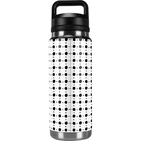 Grid Dot Polka Dot YETI Rambler 26oz Bottle Skin