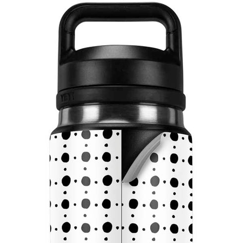 Grid Dot Polka Dot YETI Rambler 26oz Bottle Skin