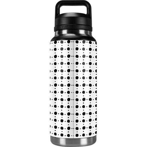 Grid Dot Polka Dot YETI Rambler 36oz Bottle Skin