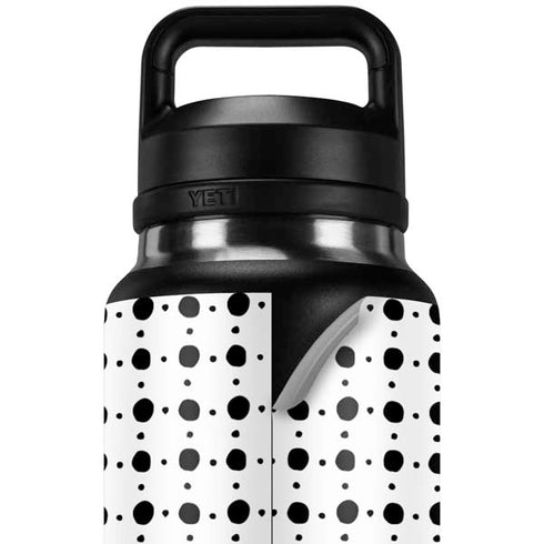 Grid Dot Polka Dot YETI Rambler 36oz Bottle Skin