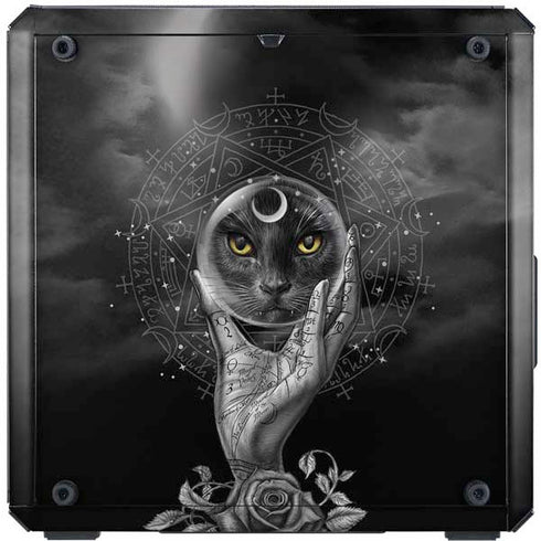 Alchemy Grimalkins Glass Cooler Master MasterBox Q300L Mini Tower Skin