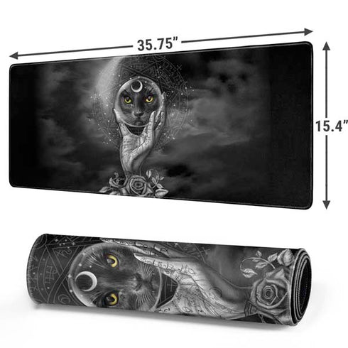 Alchemy Grimalkins Glass Gaming Mouse Pad