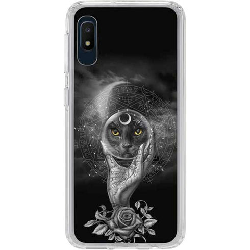 Alchemy Grimalkins Glass Galaxy A10e Clear Case