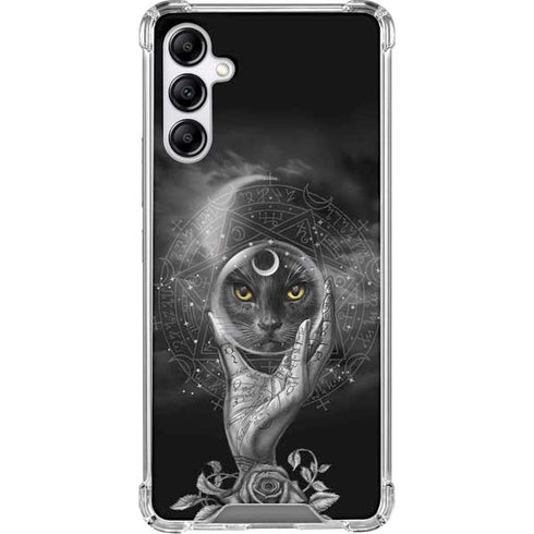 Alchemy Grimalkins Glass Galaxy A14 5G Clear Case