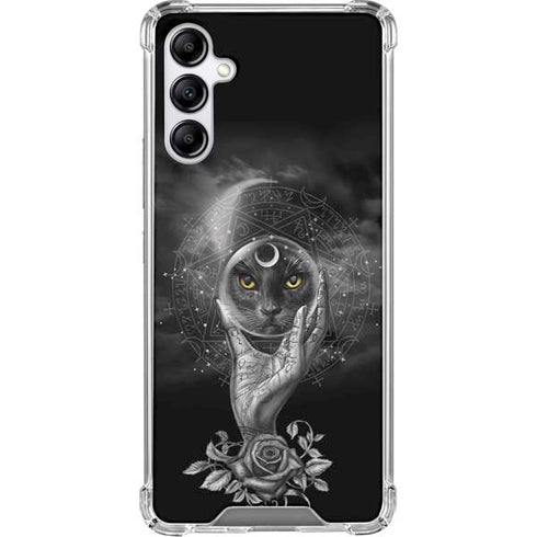 Alchemy Grimalkins Glass Galaxy A15 5G Clear Case