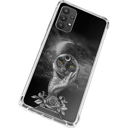 Alchemy Grimalkins Glass Galaxy A32 5G Clear Case