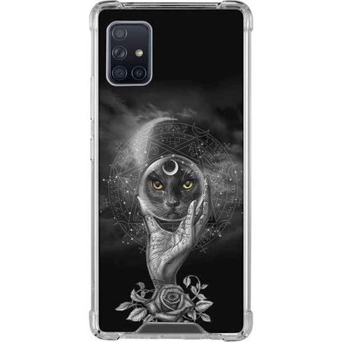 Alchemy Grimalkins Glass Galaxy A51 5G Clear Case