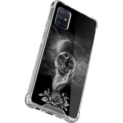Alchemy Grimalkins Glass Galaxy A51 5G Clear Case