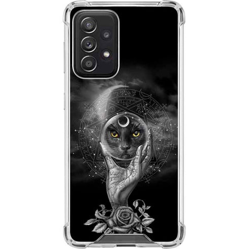 Alchemy Grimalkins Glass Galaxy A52 5G Clear Case