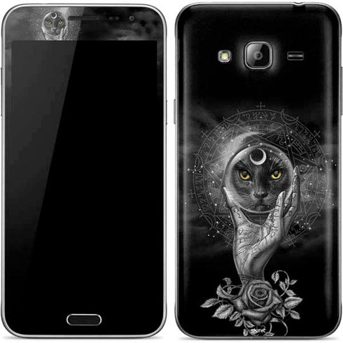 Alchemy Grimalkins Glass Galaxy J3 Skin