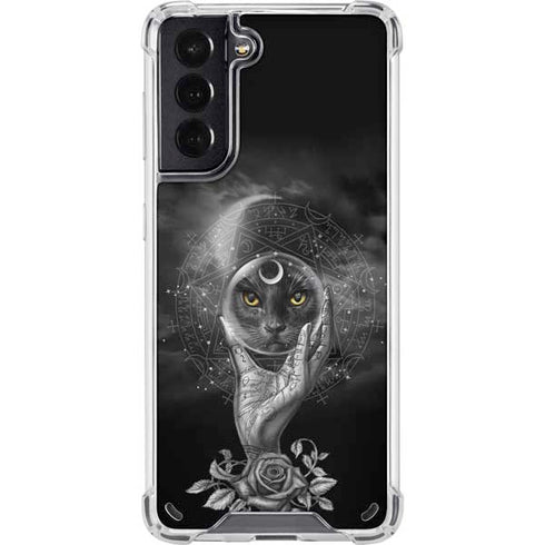 Alchemy Grimalkins Glass Galaxy S21 5G Clear Case