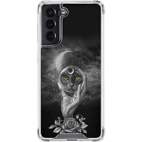 Alchemy Grimalkins Glass Galaxy S22 Clear Case
