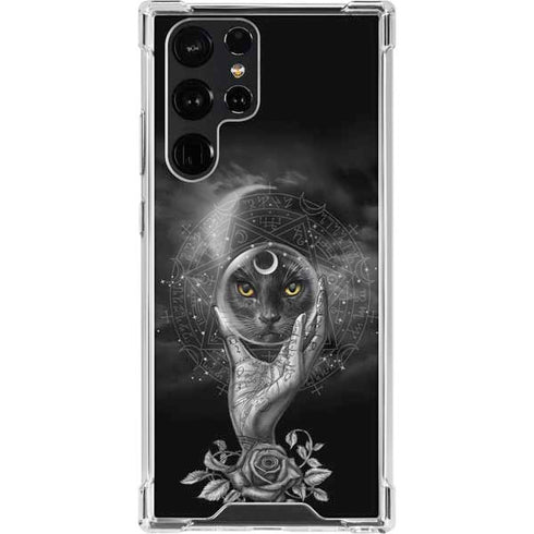 Alchemy Grimalkins Glass Galaxy S23 Ultra Clear Case