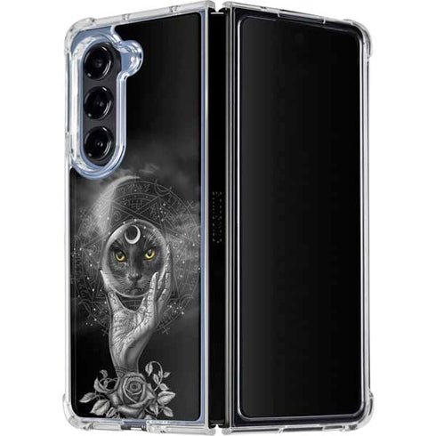 Alchemy Grimalkins Glass Galaxy Z Fold5 5G Clear Case