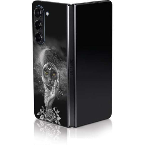 Alchemy Grimalkins Glass Galaxy Z Fold5 5G Skin