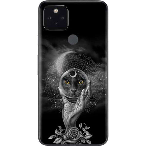 Alchemy Grimalkins Glass Google Pixel 5a Skin