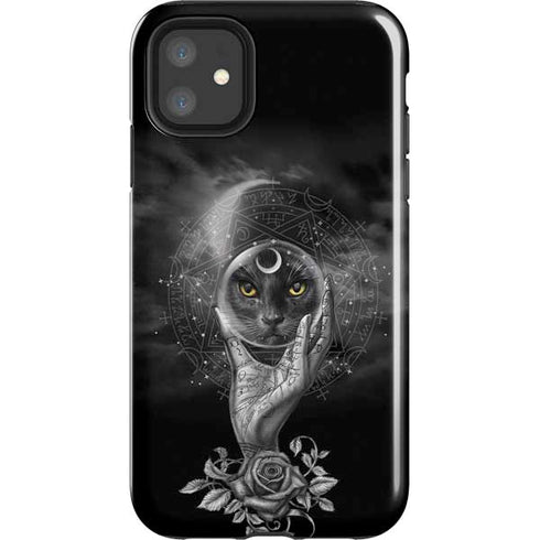 Alchemy Grimalkins Glass iPhone 11 Impact Case