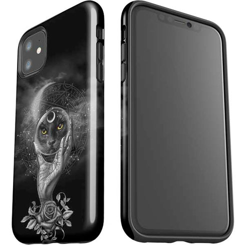 Alchemy Grimalkins Glass iPhone 11 Impact Case