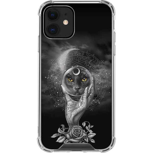 Alchemy Grimalkins Glass iPhone 12 Clear Case