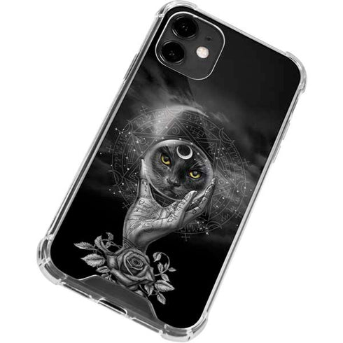 Alchemy Grimalkins Glass iPhone 12 Clear Case