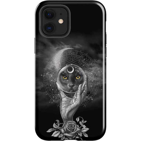 Alchemy Grimalkins Glass iPhone 12 Impact Case