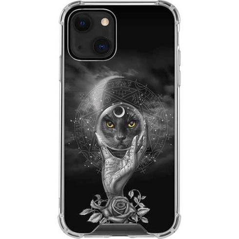 Alchemy Grimalkins Glass iPhone 14 Plus Clear Case