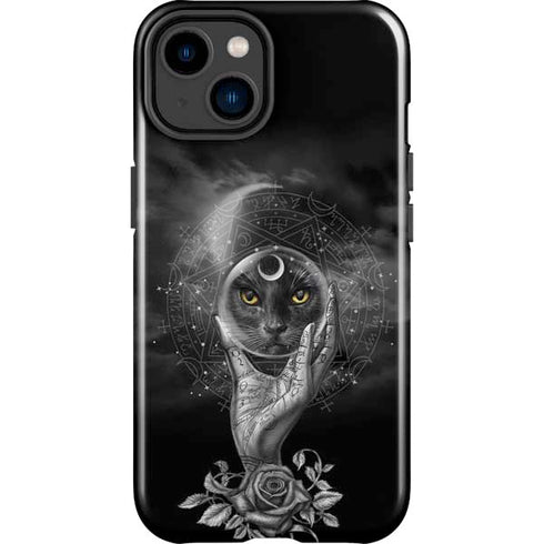 Alchemy Grimalkins Glass iPhone 15 Impact Case