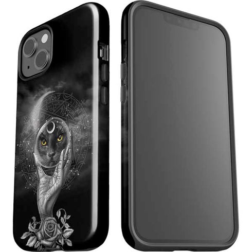 Alchemy Grimalkins Glass iPhone 15 Impact Case