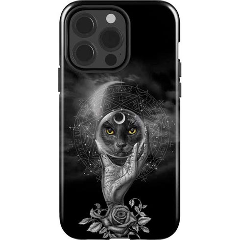 Alchemy Grimalkins Glass iPhone 15 Pro Impact Case