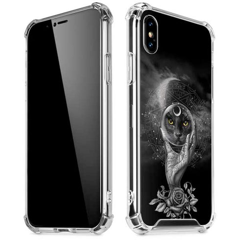 Alchemy Grimalkins Glass iPhone XS Max Clear Case