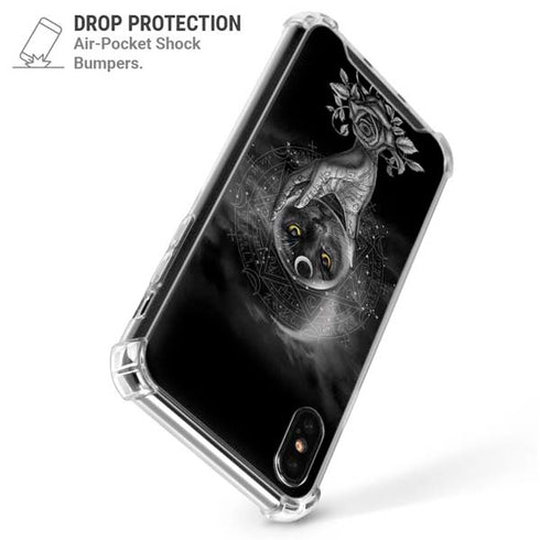 Alchemy Grimalkins Glass iPhone XS Max Clear Case