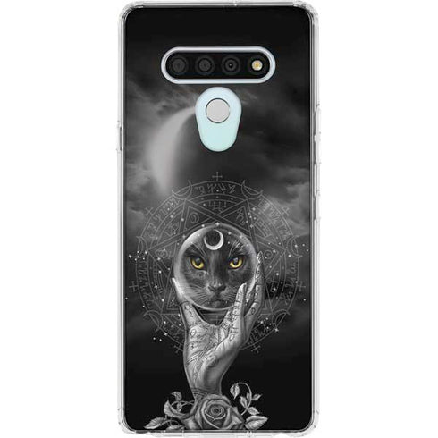 Alchemy Grimalkins Glass LG Stylo 6 Clear Case